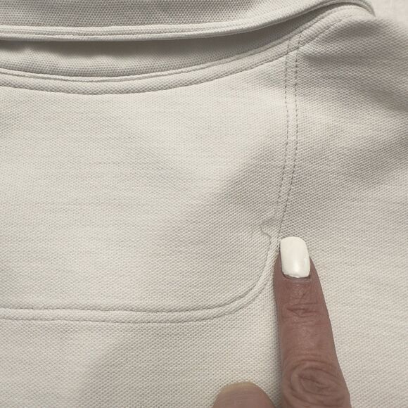 Tommy Bahama Island Zone Polo Mens XXL Shirt White Mesh Spellout Short Sleeve - Picture 12 of 13